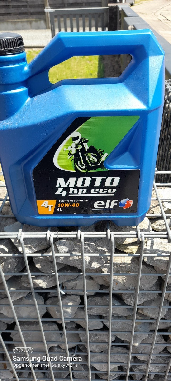 ELF Motorolie 10W40, Ophalen