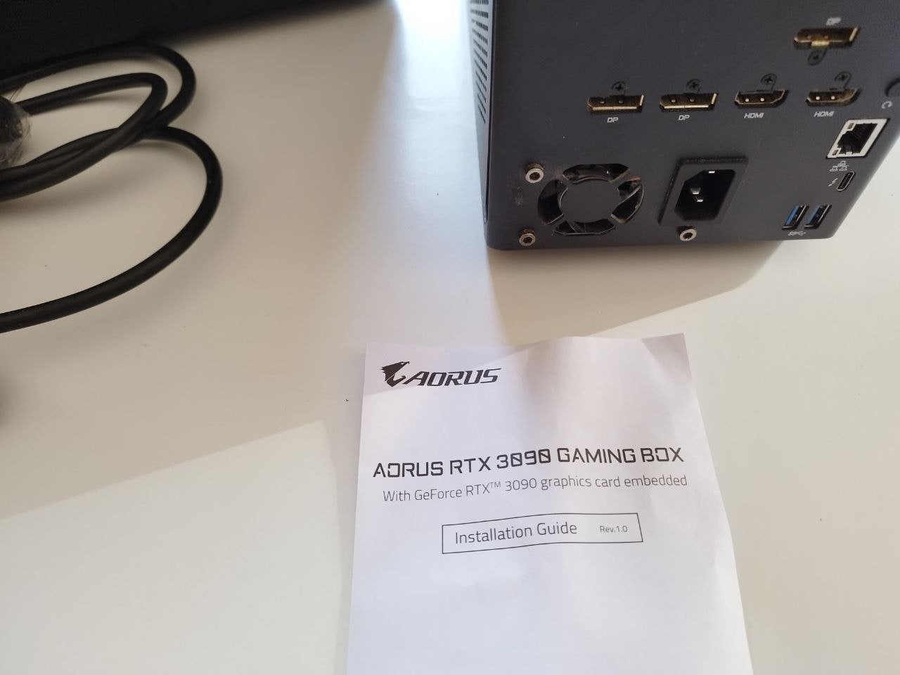 Aorus RTX 3090 Gaming Box - 24GB, Computers en Software, Verzenden, Zo goed als nieuw, Overige chipsets