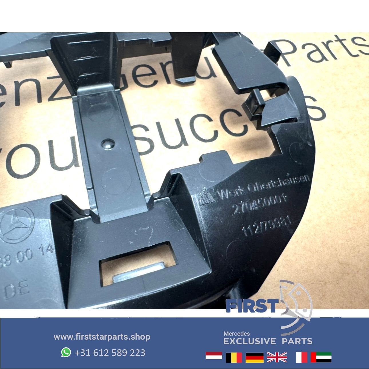 W176 W246 W117 W156 (VOORBUMPER GRIL) RADAR HOUDER Mercedes, Utilisé, -, -, Enlèvement ou Envoi