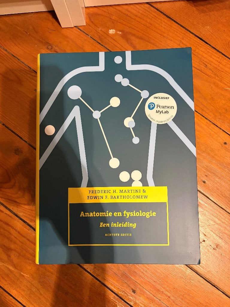 Anatomie en fysiologie, Ophalen, Nieuw, Hogeschool, Frederic H. Martini; Edwin F. Bartholomew