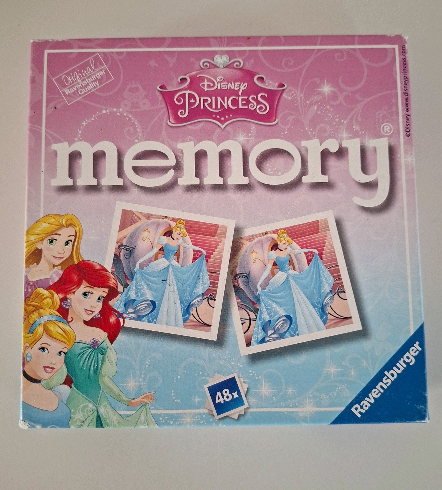 Gezelschapsspel : Memory disney prinsses, Ophalen