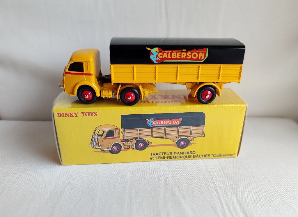 Dinky Atlas _ Panhard Tracteur Remorq. Calberson _ref 32AN., Hobby & Loisirs créatifs, Voitures miniatures | 1:43, Comme neuf