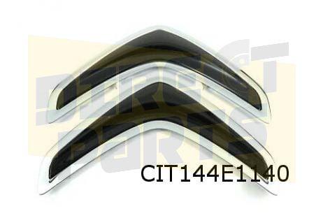 Citroën C4 Cactus embleem ''Double Chevron'' achterzijde Ori, Auto-onderdelen, Verzenden, -, Nieuw, -