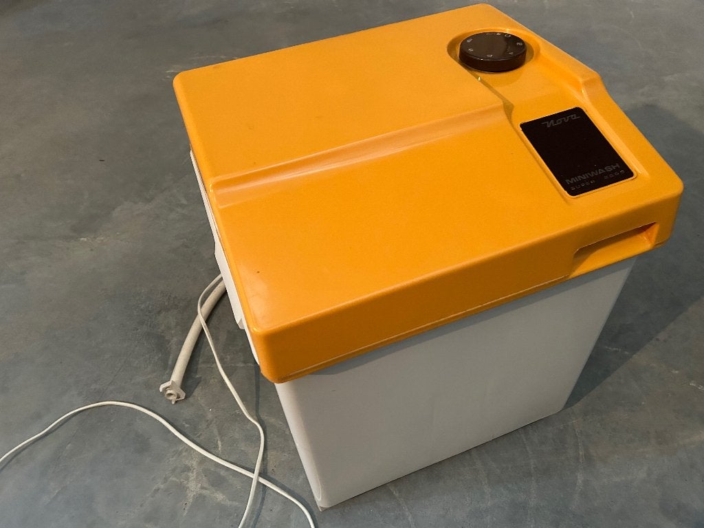 Retro mini mobiele wasmachine, Enlèvement, Comme neuf