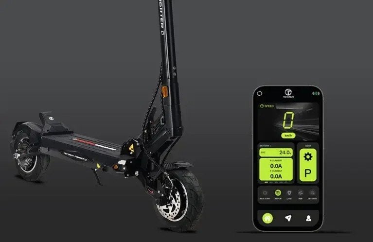 Teverun fighter q, Fietsen en Brommers, Steps, Ophalen