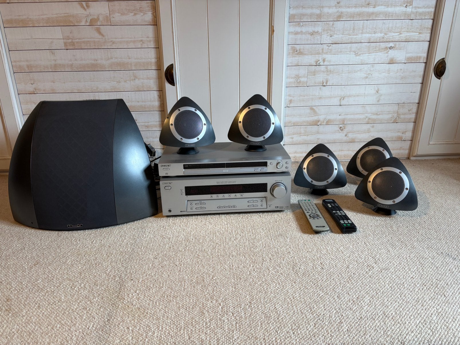 Thuisbioscoop, hifi en stereoset, Ophalen, Gebruikt, 5.1-systeem, Sony