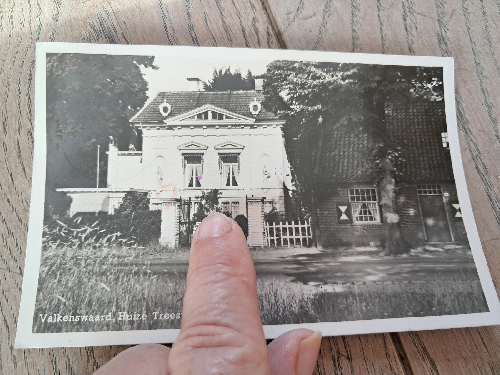 Oude beschreven pk : Valkenswaard, Huize Trees, Ophalen of Verzenden