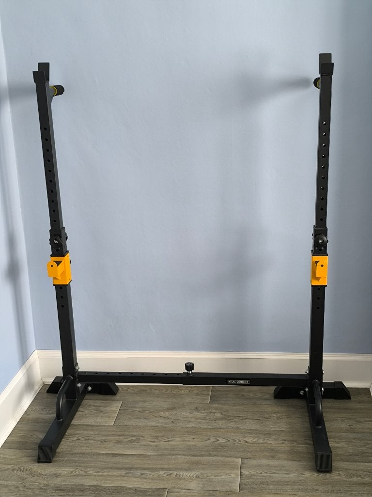 Squat rack/ bench press/ station de dips/ push up bars, Enlèvement, Comme neuf, Bras
