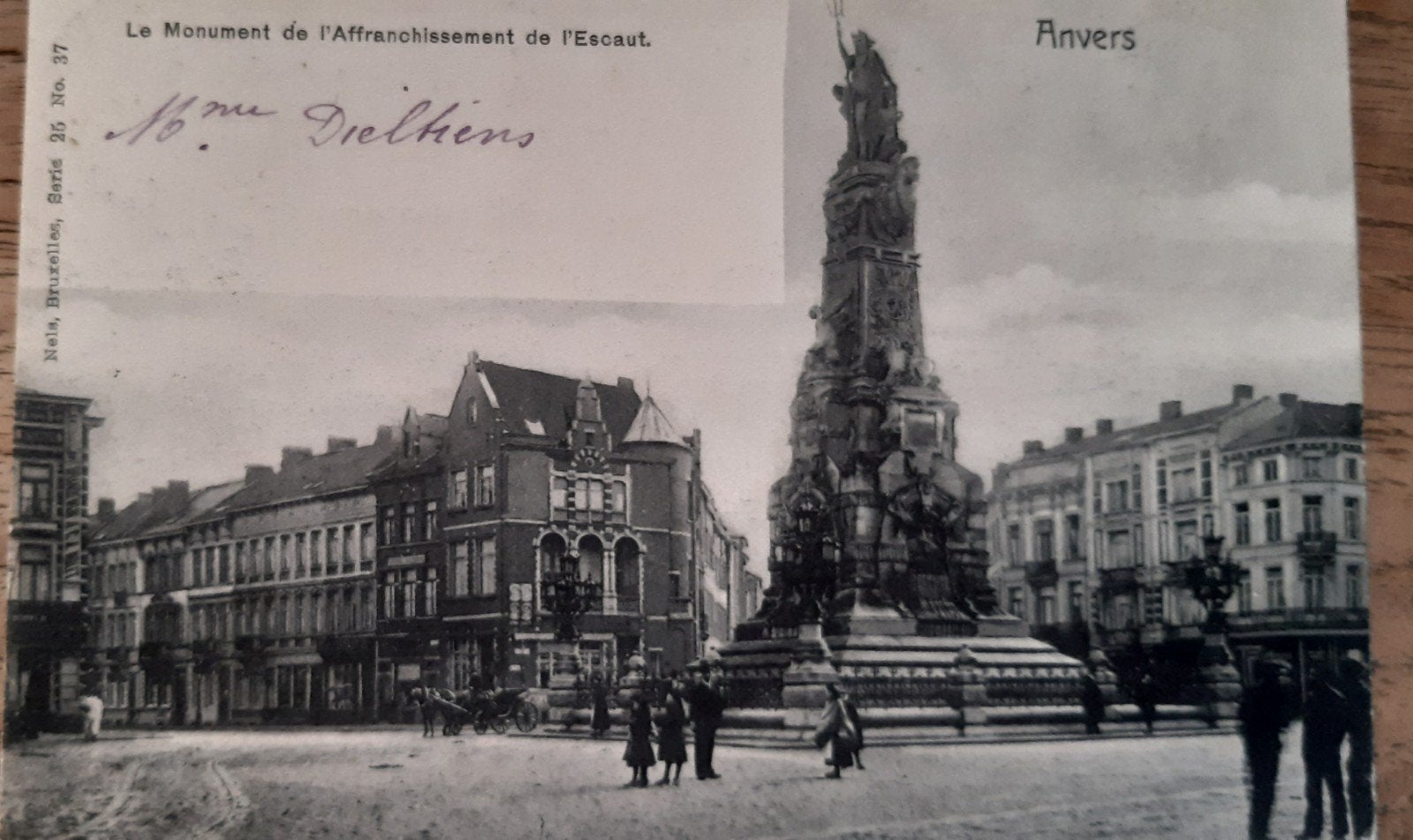 ANTWERPEN MONUMENT ESCAUT SCHELDE VRIJ, Ophalen of Verzenden, Antwerpen