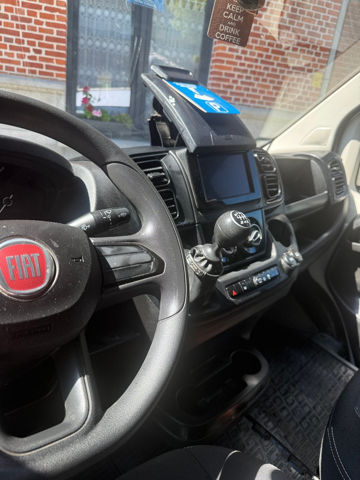 Fiat Ducato, Auto's, Voorwielaandrijving, Stof, Wit, Bedrijf