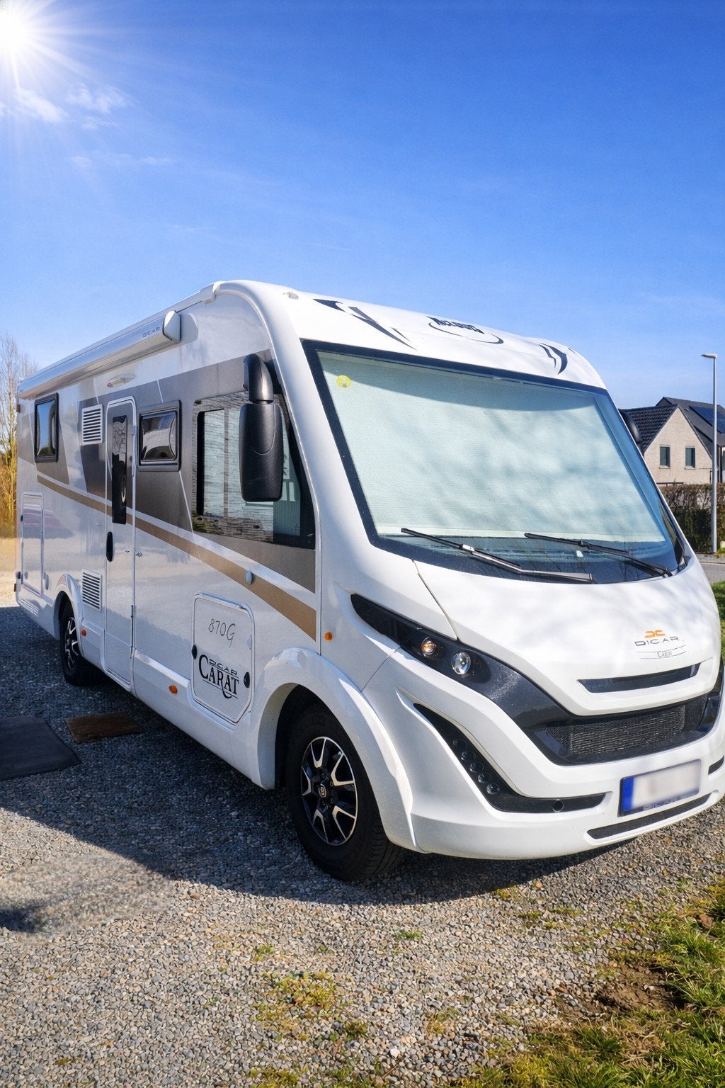 Mc louis carat 870G 428kg laden, Jusqu'à 4, Fiat, Boîte manuelle, Télévision