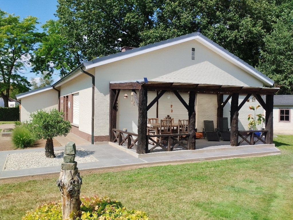 Open veranda 6mx3m, Tuin en Terras, Overige Tuin en Terras, Gebruikt, Ophalen