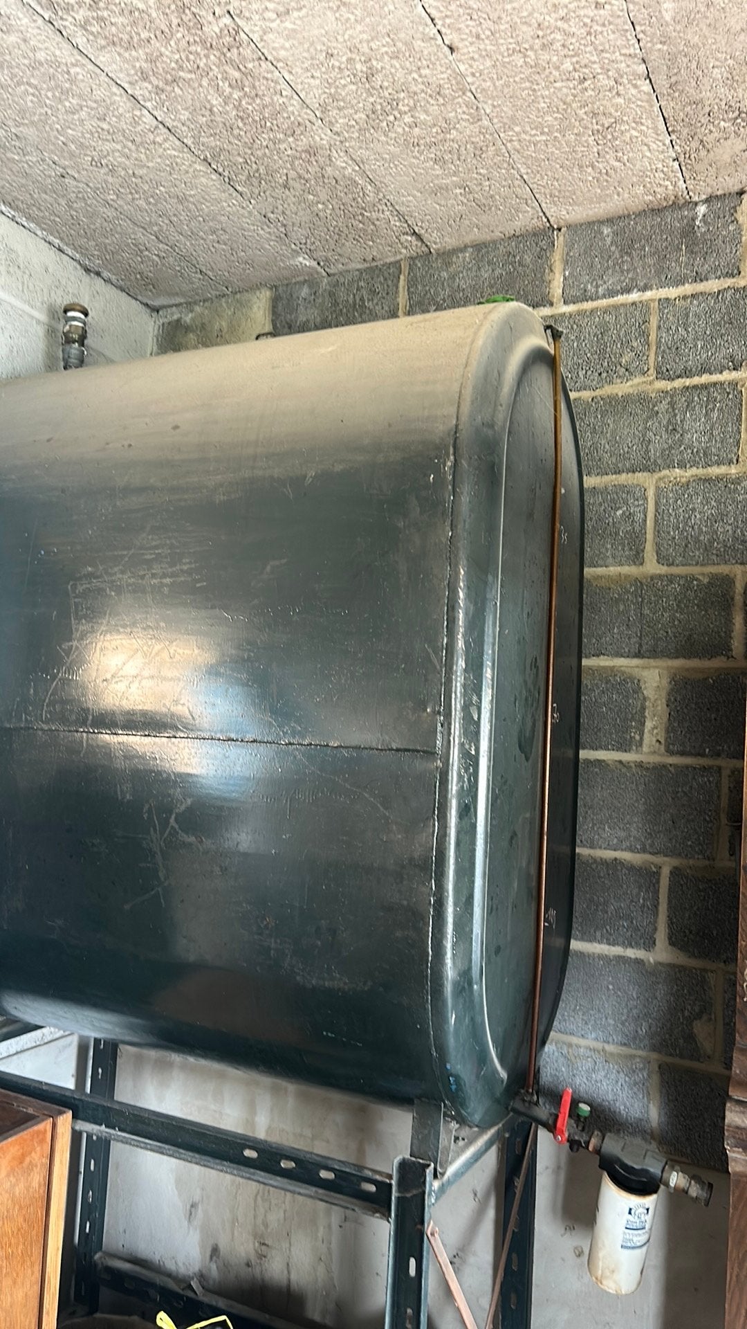 Dieseltank-500 liter-met pijp, Ophalen