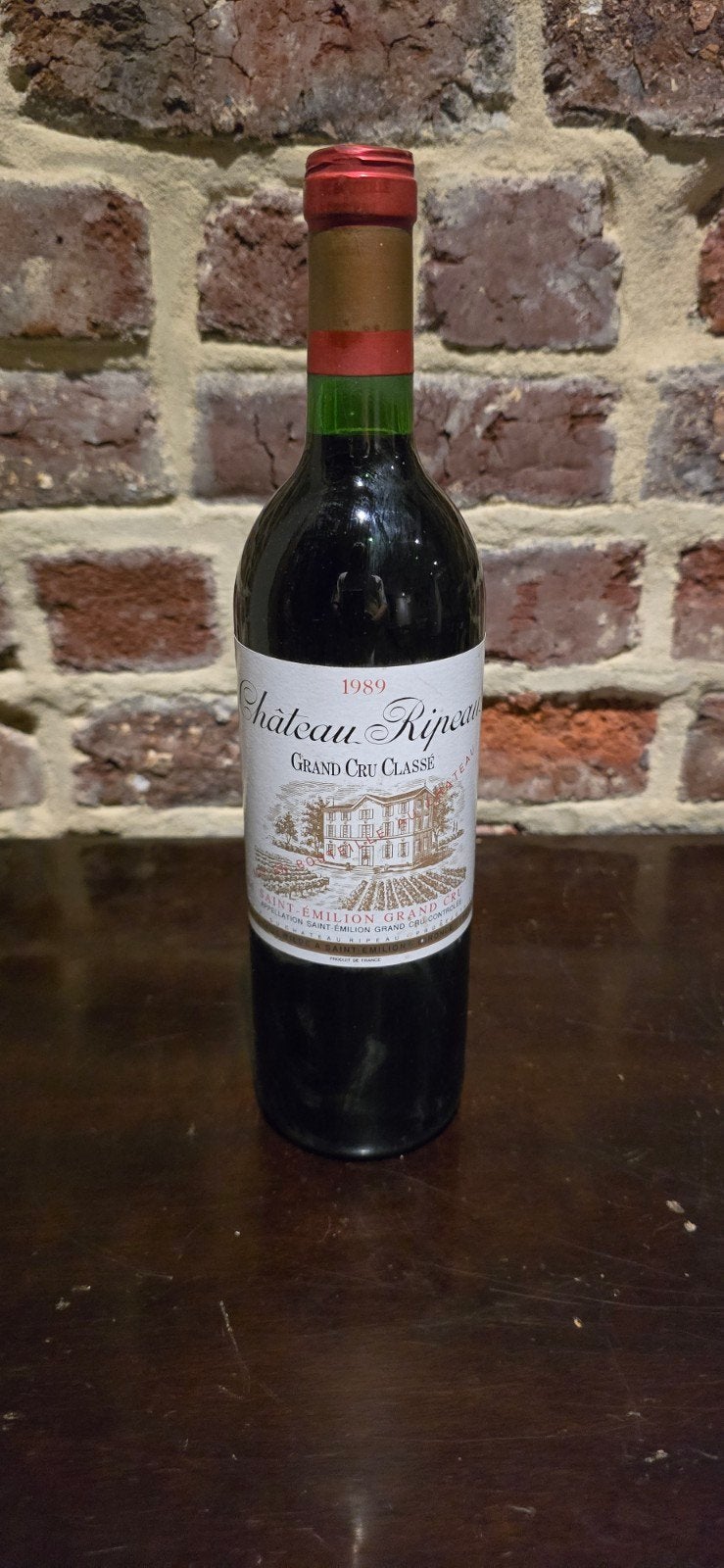 Château Ripeau 1989 - Saint-Émilion Grand Cru Classé, Frankrijk, Nieuw, Ophalen of Verzenden, Rode wijn