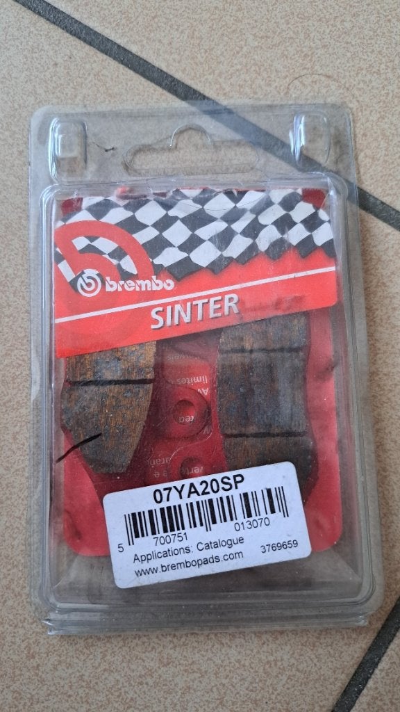 plaquettes de frein Moto Brembo sinter 07YA20SP (Triumph), Particulier, Neuf