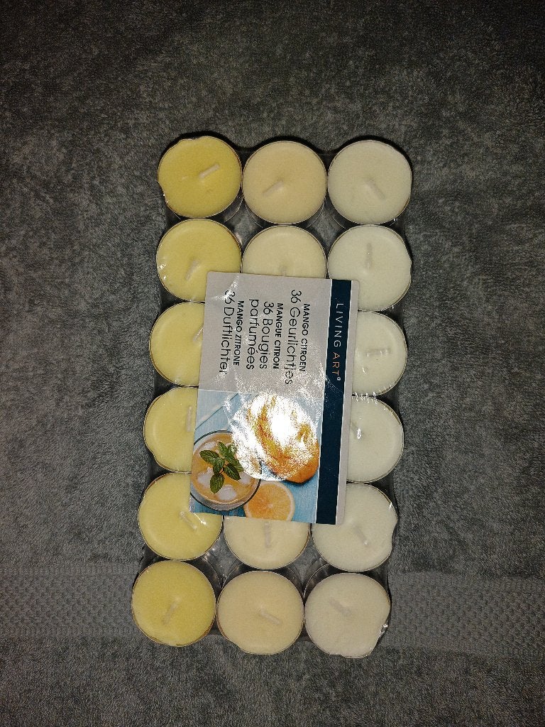 Theelichtjes en aanstekers, Enlèvement, Neuf, Bougie