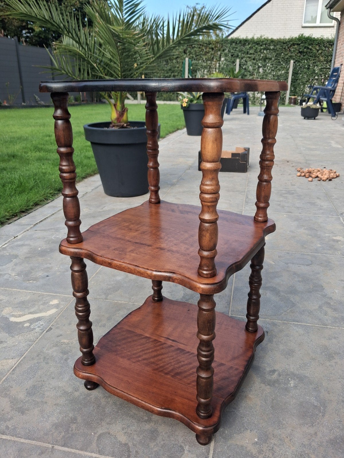 houten tafeltje., Ophalen