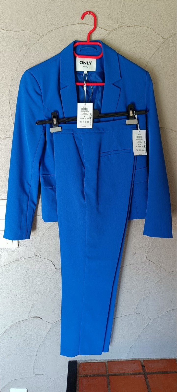 nouveau tailleur-pantalon bleu -étroit - S - uniquement - Bl, Vêtements | Femmes, Enlèvement ou Envoi, Taille 36 (S)