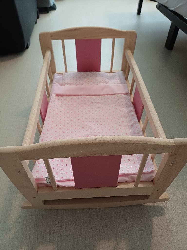 Houten poppen schommelbed.    (Nieuw ), Kinderen en Baby's, Ophalen, Nieuw, Overige typen