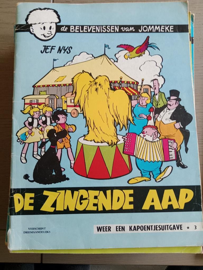 Jommeke, Meerdere stripboeken, Ophalen of Verzenden, Gelezen, Jef Nys.