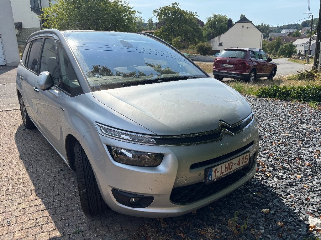 Citroen New Grand CA 1.6 BlueHDI 7 places Business, Autos, Cuir, Argent ou Gris, Euro 6, 7 places