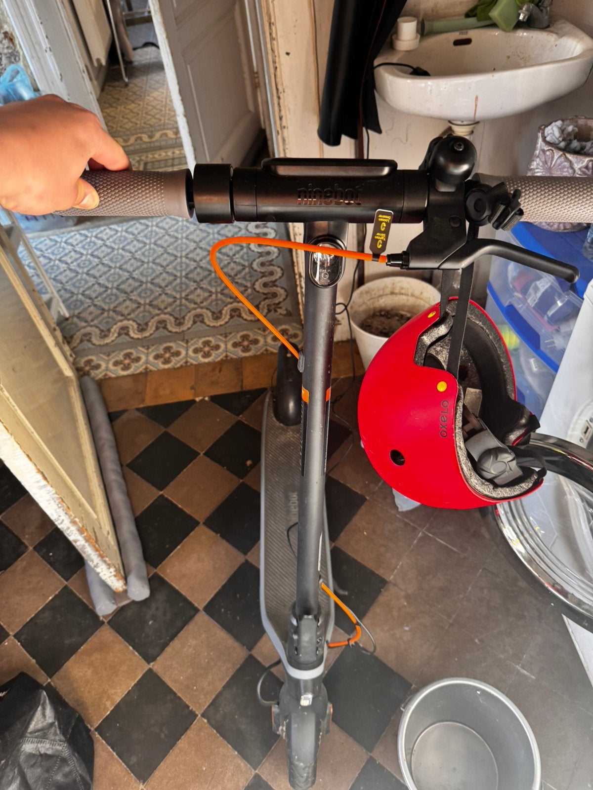 Trotinette ninebot e2plus, Enlèvement, Comme neuf