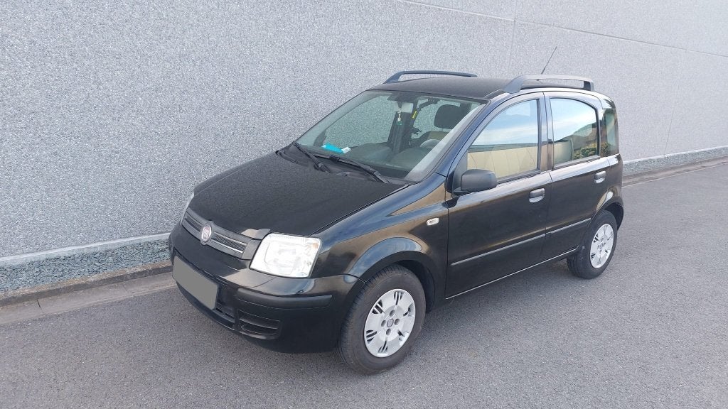 FIAT Panda 1.2 Benzine, 2009, 97.700 Km, Airco., Auto's, Fiat, Voorwielaandrijving, 4 zetels, Zwart, Handgeschakeld