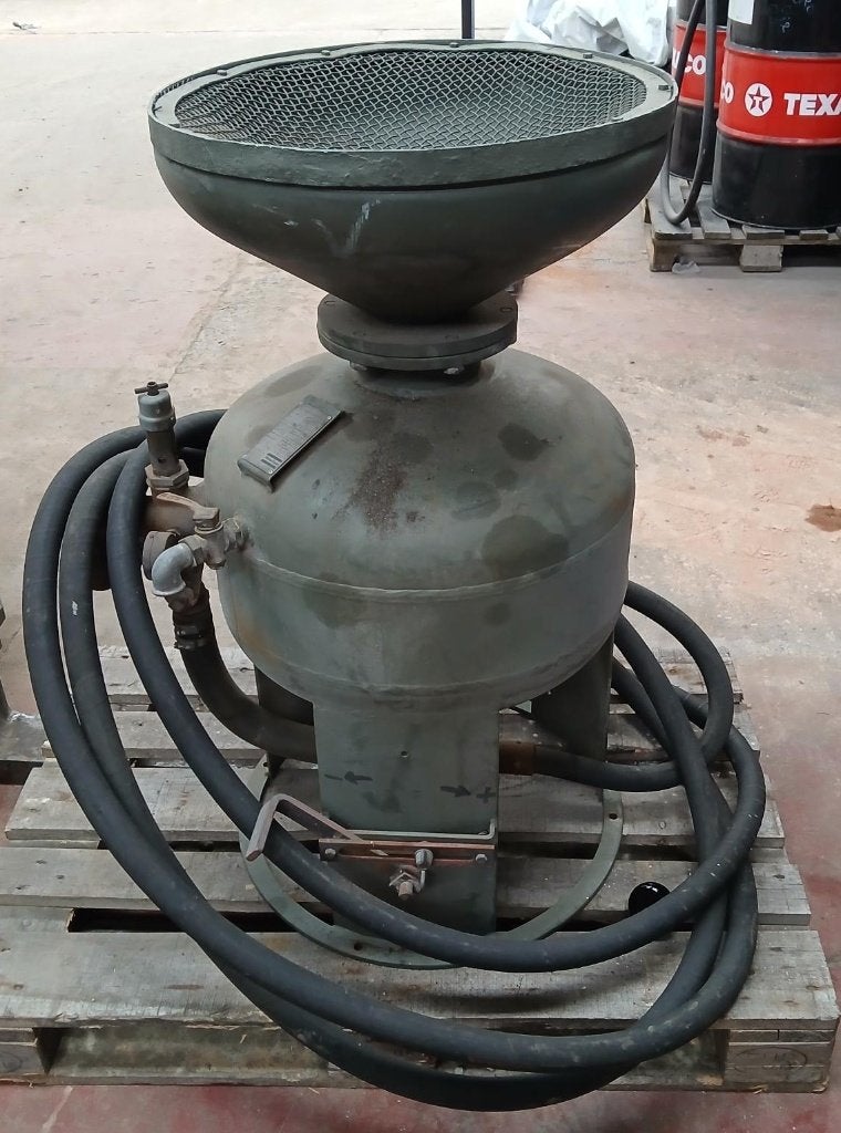 zandstraalmachine / straalmachine / straalketel, Ophalen, Gebruikt
