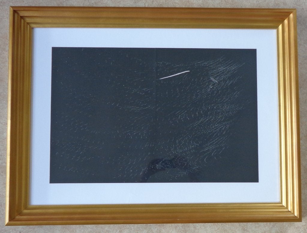HANS HARTUNG / ABSTRACTIE / ZW-W LITHO / 76x101cm / KADER, Antiek en Kunst, Ophalen