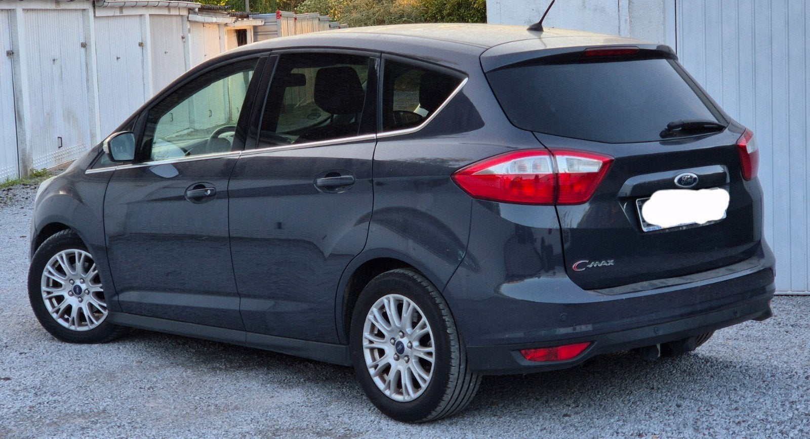 Ford c max 16tdci an2015 cuir clima gps 180mkm 3999€, Auto's, Bluetooth, Euro 5, 1600 cc, Leder