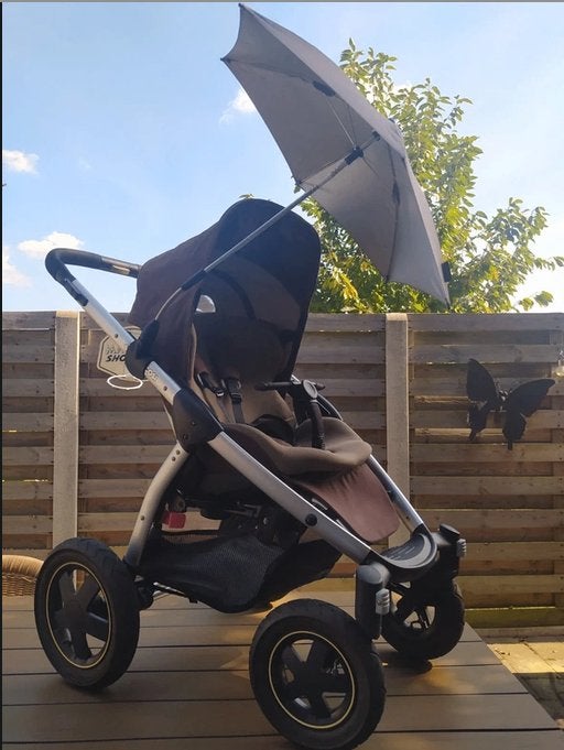Maxi Cosi 4 Walnut Brown kinderwagen., Ophalen, Gebruikt, Overige merken, Regenhoes