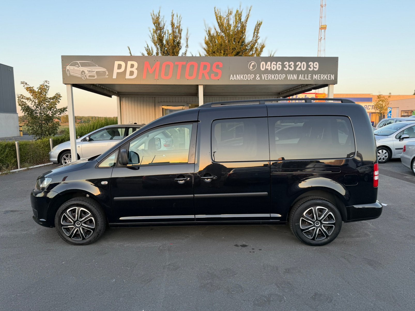 Prachtige Volkswagen Caddy 1.6 Diesel – 7 plaatsen, Auto's, Bluetooth, Euro 5, Bedrijf, Diesel