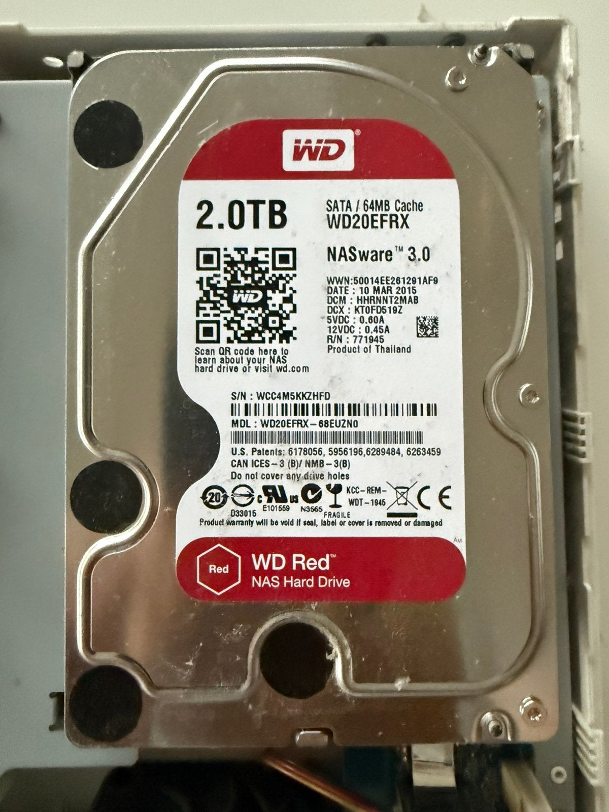 Synology NAS DS115j, Ophalen, Gebruikt, Server, HDD