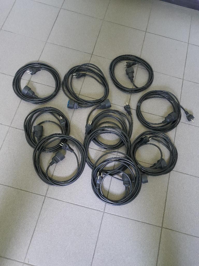 10x verlengkabel 5m, Ophalen, Zo goed als nieuw, Kabel of Snoer