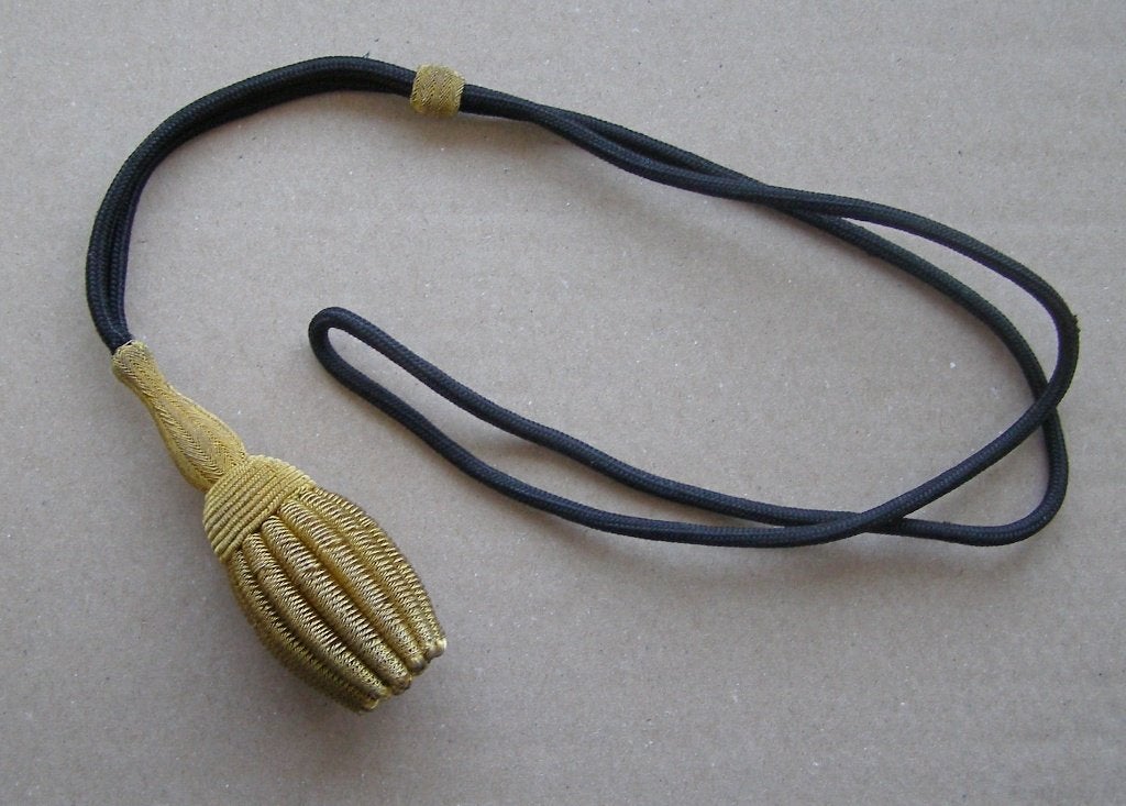 Dragonne de sabre à gland, Collections, Enlèvement ou Envoi, Armée de terre, Épée ou sabre