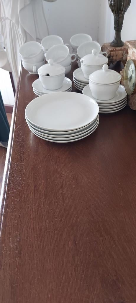 15 tasses, 13 sous-tasse, 3 pot sucre et 5 assiettes Arzberg, Antiek en Kunst, Antiek | Servies compleet, Verzenden
