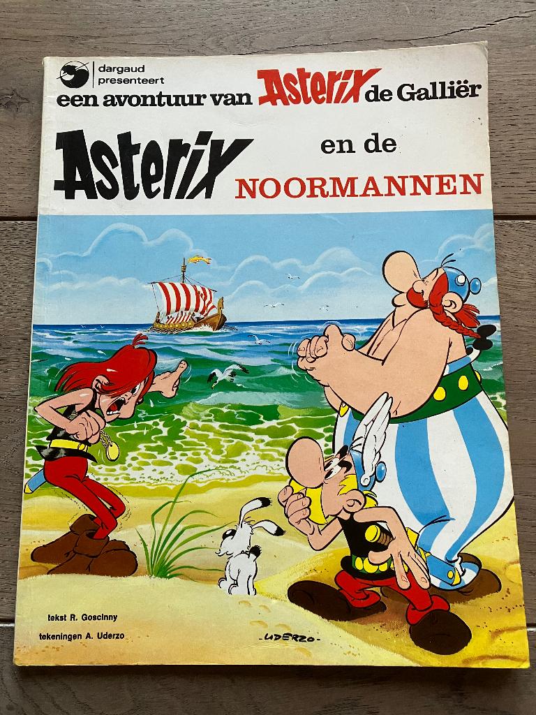 Asterix - Asterix en de Noormannen, Boeken, Eén stripboek, Ophalen of Verzenden, Gelezen, Goscinny - Uderzo
