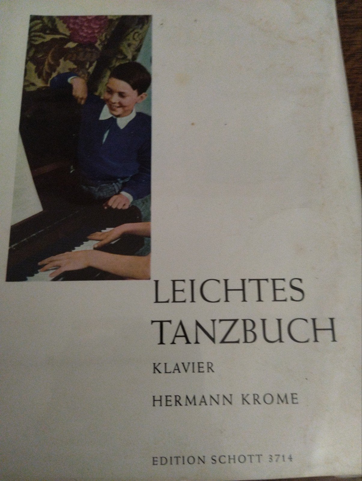 Leichtes Tanzbuch voor piano, Muziek en Instrumenten, Verzenden, Piano