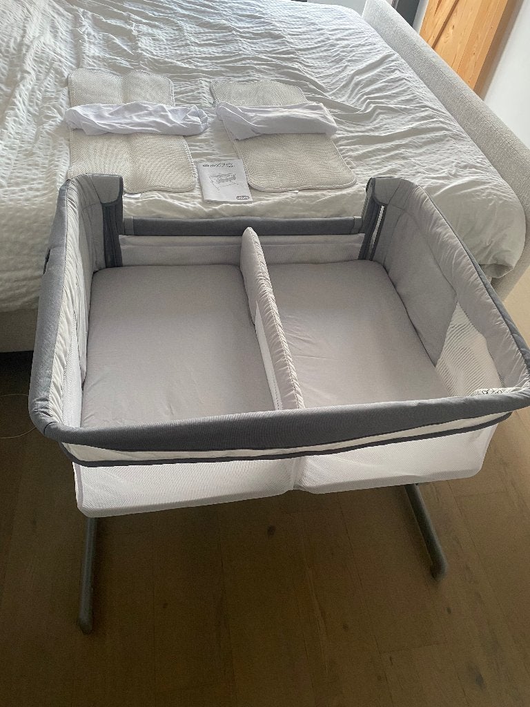 Co-sleeper tweeling, Kinderen en Baby's, Ophalen, Zo goed als nieuw, Box, Bedje of Wieg