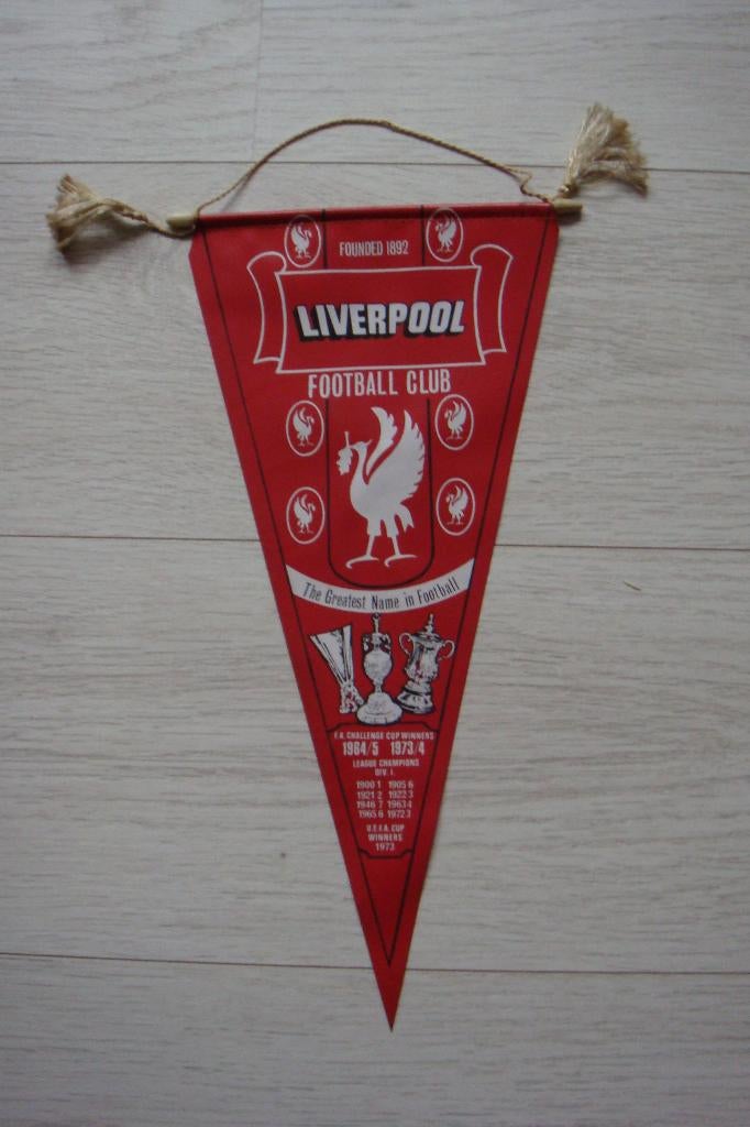 Vaandel Liverpool FC, Ophalen of Verzenden, Zo goed als nieuw