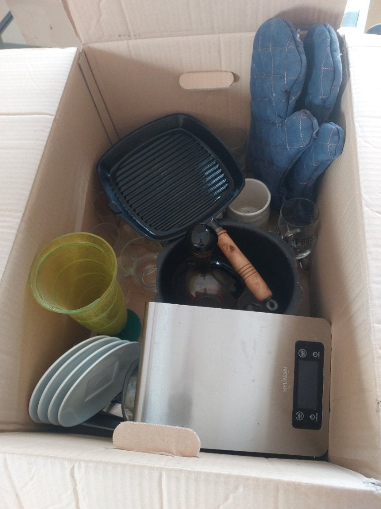 Keukenspullen, Ophalen, Gebruikt