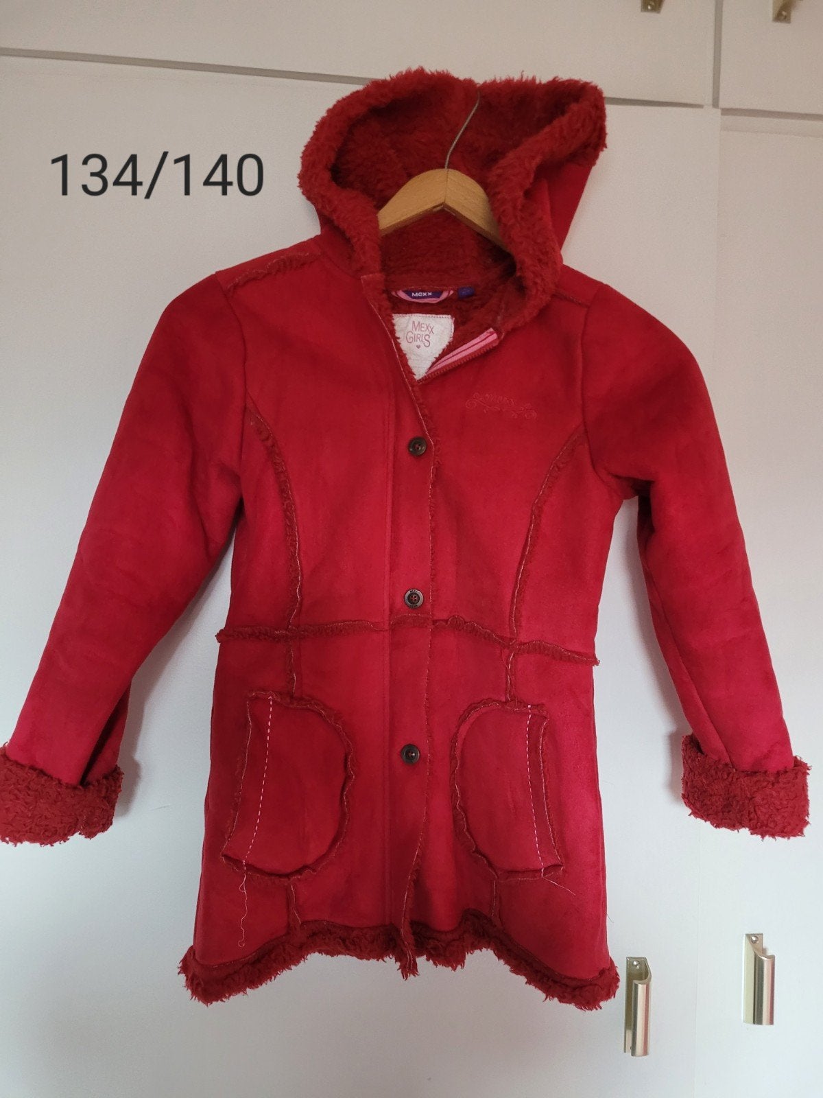 "Mexx" Mooi warme wintermantel voor meisjes, Enfants & Bébés, Vêtements enfant | Taille 128, Enlèvement ou Envoi