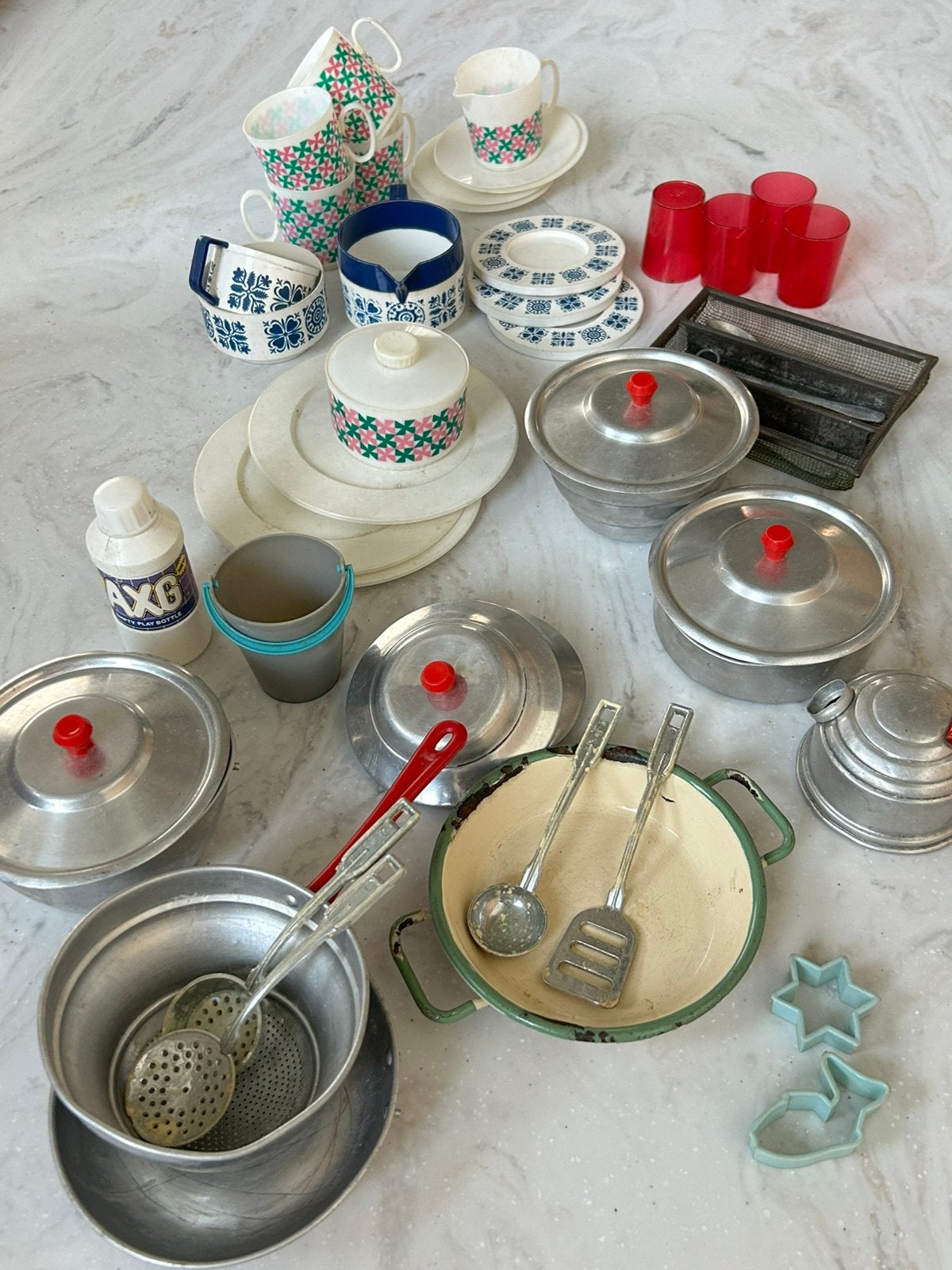 Nostalgisch speelgoed keukengerei, Verzamelen, Ophalen of Verzenden, Gebruikt