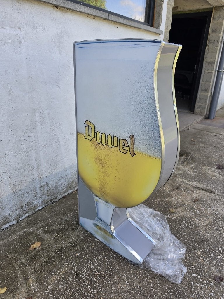 Enseigne lumineuse bière Duvel – Neuve, Verzamelen, Ophalen of Verzenden, Nieuw, Overige typen, Duvel