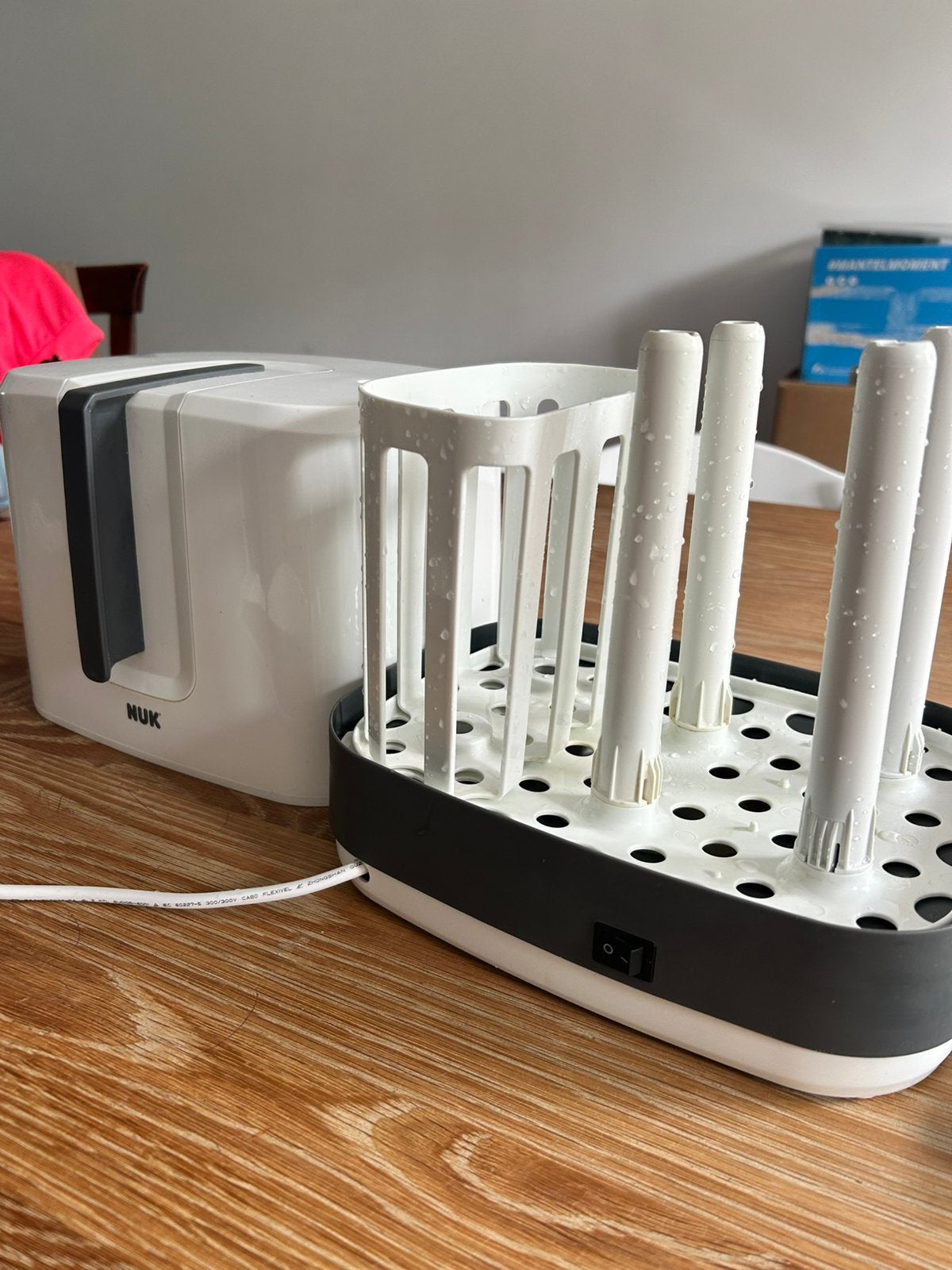 stérilisateur électrique à vapeur NUK, Ophalen, Gebruikt, Sterilisator