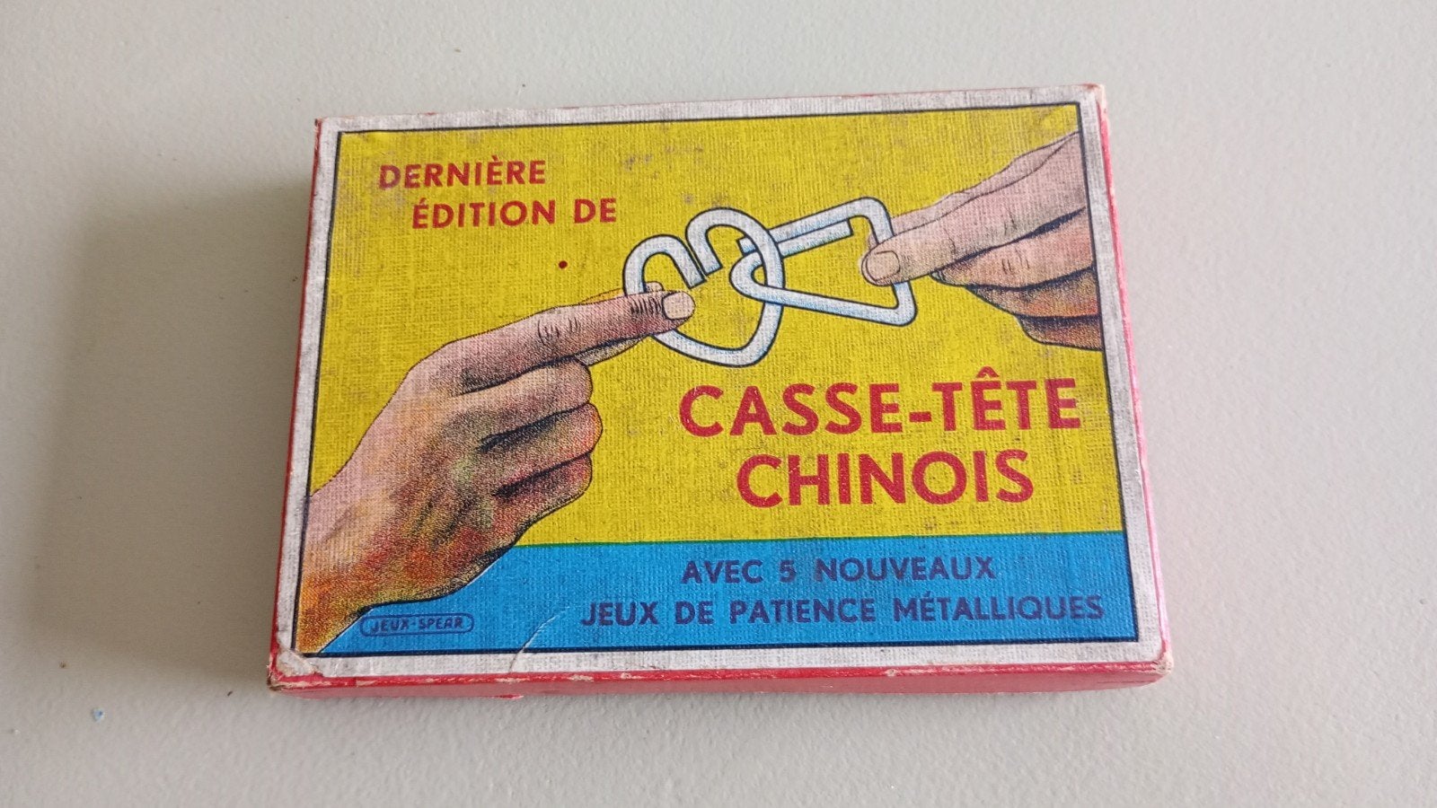 Casse tête chinois, Enlèvement ou Envoi