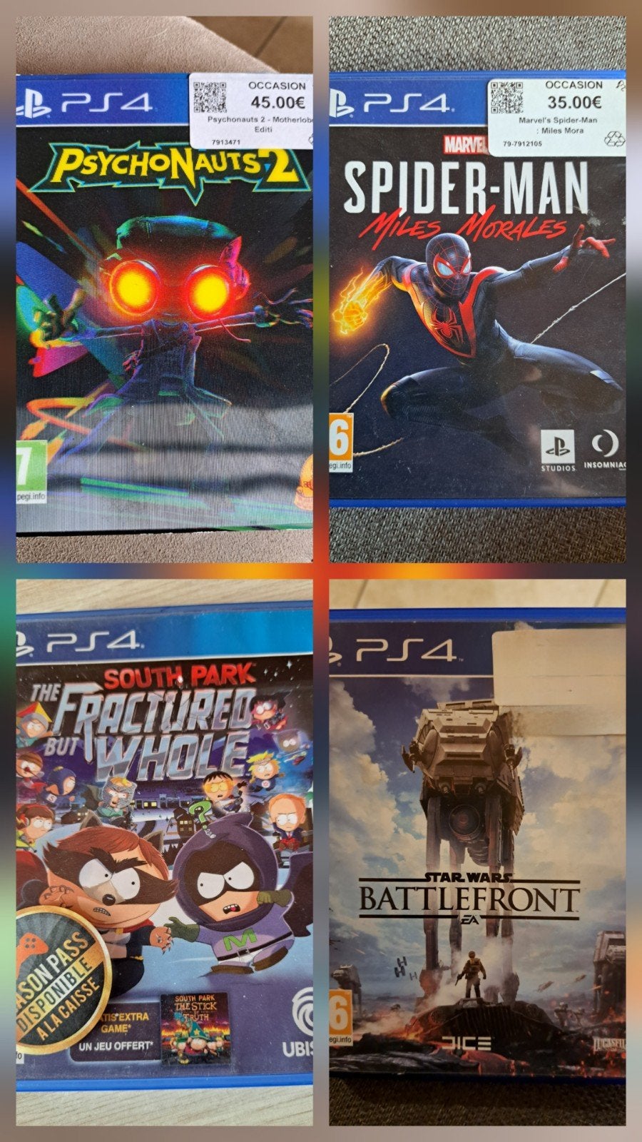 Jeux ps4. Prix unitaire dans l'annonce., Ophalen