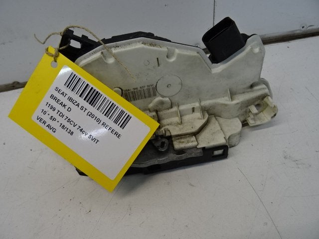 SERRURE DE PORTE AVANT GAUCHE Ibiza IV (6J5) (5N1837015C), Utilisé, Gauche, Seat