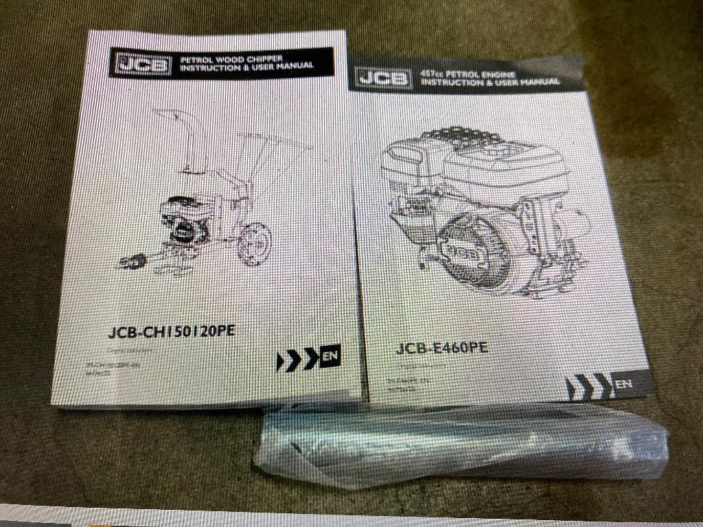 Broyeur JCB CH150120PE, Enlèvement, Neuf, Essence