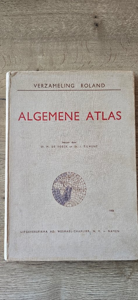 Algemene atlas - verzameling Roland (1956), Autres atlas, Enlèvement, Dr. M. De Roeck en dr. J. Tilmont, Utilisé